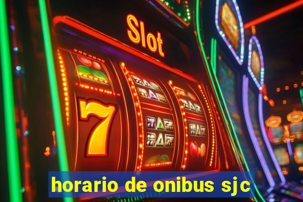 horario de onibus sjc